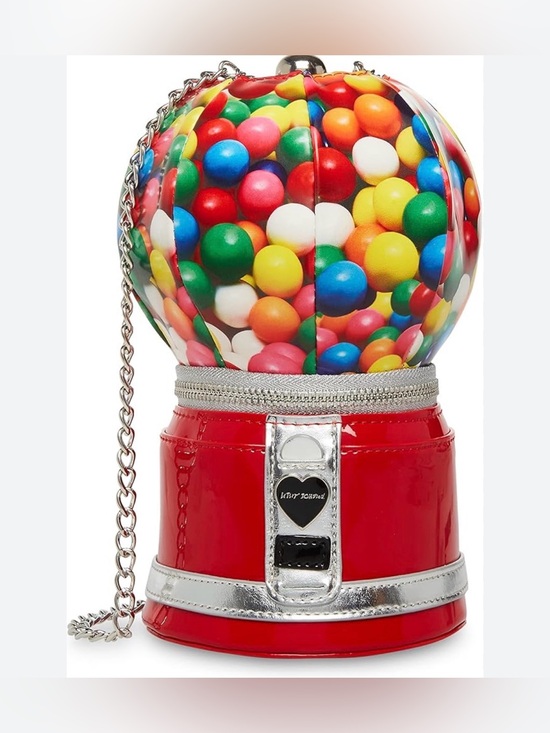 Betsey Johnson Handbags - Betsey Johnson Kitsch Bubble or Nothing Crossbody Bag GUMBALL MACHINE new kawaii